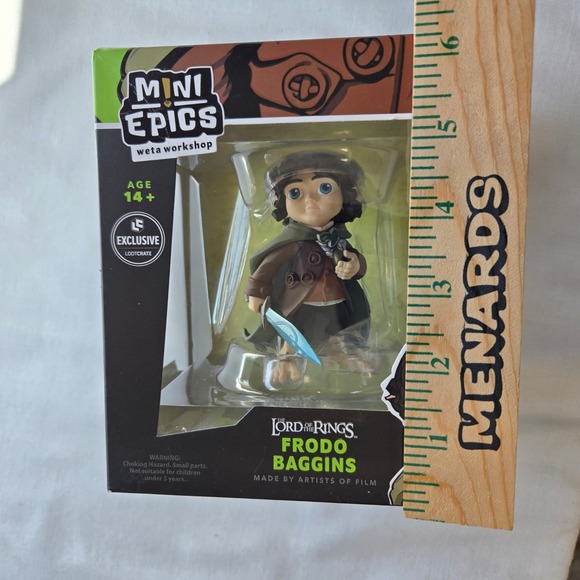 New Lord of the Rings Frodo Baggins Mini Epics Vinyl Figure Weta Workshop Epic - Picture 1 of 7